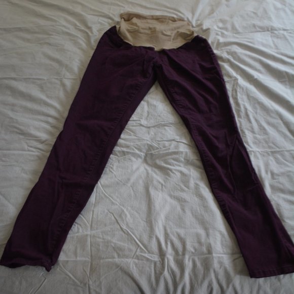 3 pairs of knit maternity skinny pants - Picture 7 of 10